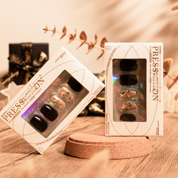 15 Sizes-30 Pcs Press On Nails GN037