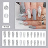 12 Sizes-24 Pcs Press On Nails W202
