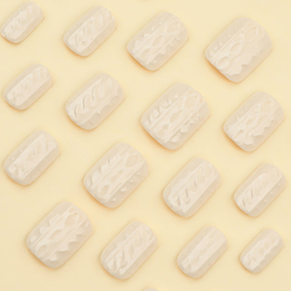 12 Sizes-24 Pcs Press On Nails JP3625