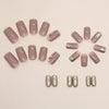 12 Sizes-24 Pcs Press On Nails Z774