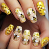 12 Sizes-24 Pcs Press On Nails Y1026