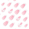 12 Sizes-24 Pcs Press On Nails JP4273