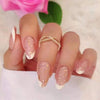 12 Sizes-24 Pcs Press On Nails W291