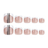 12 Sizes-24 Pcs Press On Nails JP3212