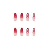 12 Sizes-24 Pcs Press On Nails R310