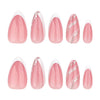 12 Sizes-24 Pcs Press On Nails JP3754