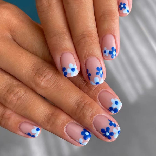 12 Sizes-24 Pcs Press On Nails C373