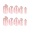 12 Sizes-24 Pcs Press On Nails JP3723