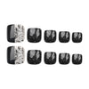 12 Sizes-24 Pcs Press On Nails JP3214