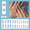 12 Sizes-24 Pcs Press On Nails Z157
