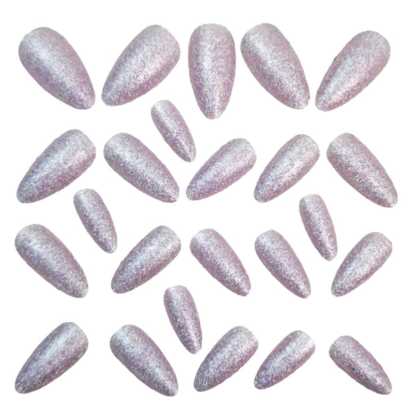 12 Sizes-24 Pcs Press On Nails Y1399