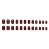 12 Sizes-24 Pcs Press On Nails CF046