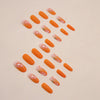12 Sizes-24 Pcs Press On Nails W1382