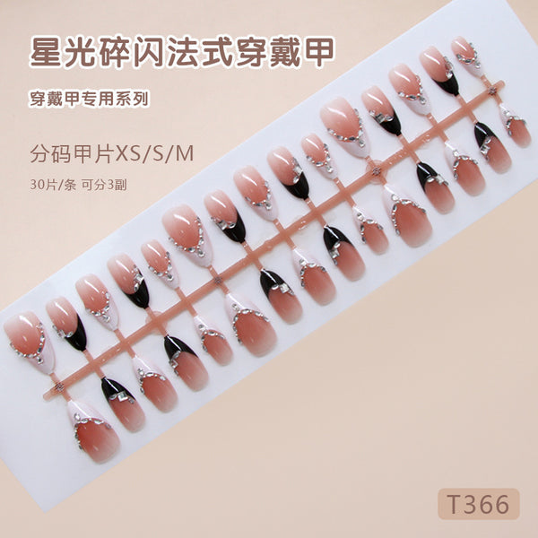 30 Pcs Press On Nails Z1286