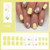 12 Sizes-24 Pcs Press On Nails C965