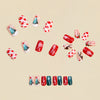 12 Sizes-24 Pcs Press On Nails Y1283