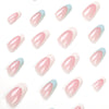 12 Sizes-24 Pcs Press On Nails JP1767