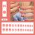 12 Sizes-24 Pcs Press On Nails R950