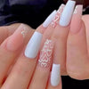 12 Sizes-24 Pcs Press On Nails W853