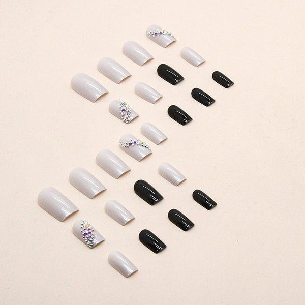 12 Sizes-24 Pcs Press On Nails Z621