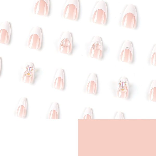 12 Sizes-24 Pcs Press On Nails JP2408