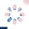 12 Sizes-24 Pcs Press On Nails C1383