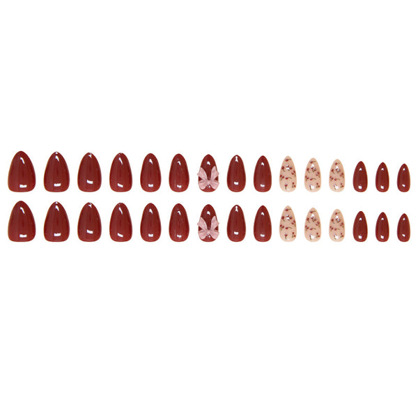 30 Pcs Press On Nails Z889