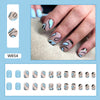 12 Sizes-24 Pcs Press On Nails W854
