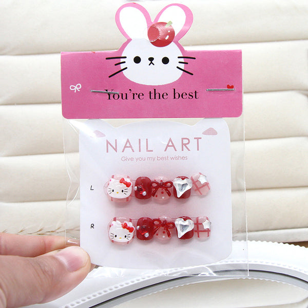 12 Sizes-24 PcsPress On Nails K032