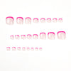 12 Sizes-24 Pcs Press On Nails JP1648