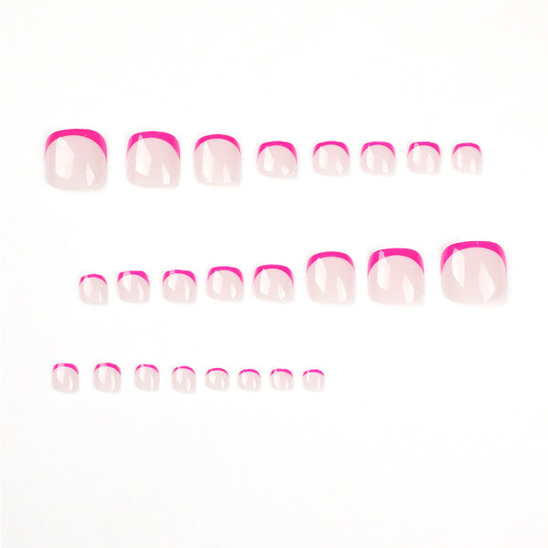 12 Sizes-24 Pcs Press On Nails JP1648