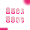 12 Sizes-24 Pcs Press On Nails C1330