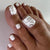 12 Sizes-24 Pcs Press On Nails F122
