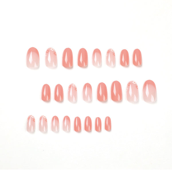 12 Sizes-24 Pcs Press On Nails JP1771