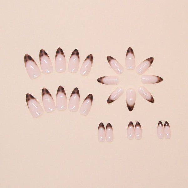 12 Sizes-24 Pcs Press On Nails W1757