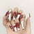 12 Sizes-24 Pcs Press On Nails JP1394