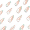 12 Sizes-24 Pcs Press On Nails JP1791