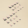 12 Sizes-24 Pcs Press On Nails Y024