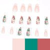 12 Sizes-24 Pcs Press On Nails JP1486