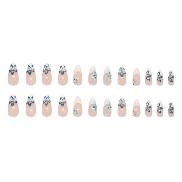 12 Sizes-24 PcsPress On Nails Z1163