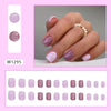 12 Sizes-24 Pcs Press On Nails W1295