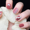 12 Sizes-24 Pcs Press On Nails JP1021