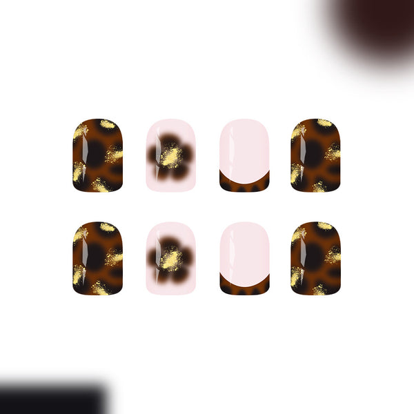 12 Sizes-24 Pcs Press On Nails C1406