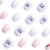 12 Sizes-24 Pcs Press On Nails JP2840