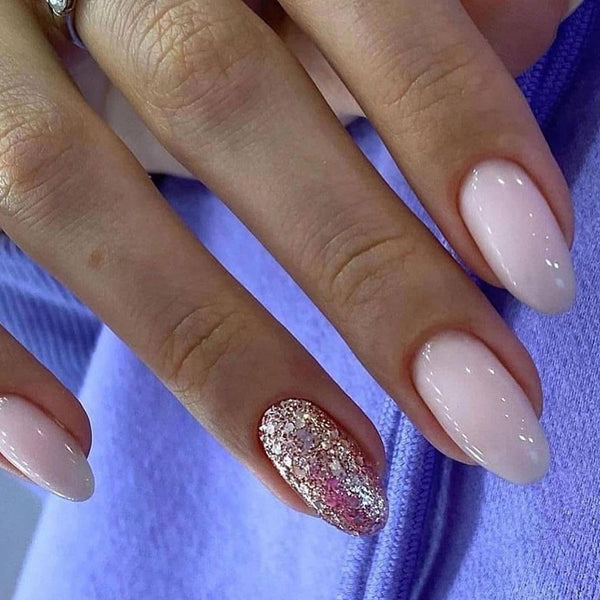12 Sizes-24 Pcs Press On Nails W1112