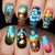 12 Sizes-24 Pcs Press On Nails Y916