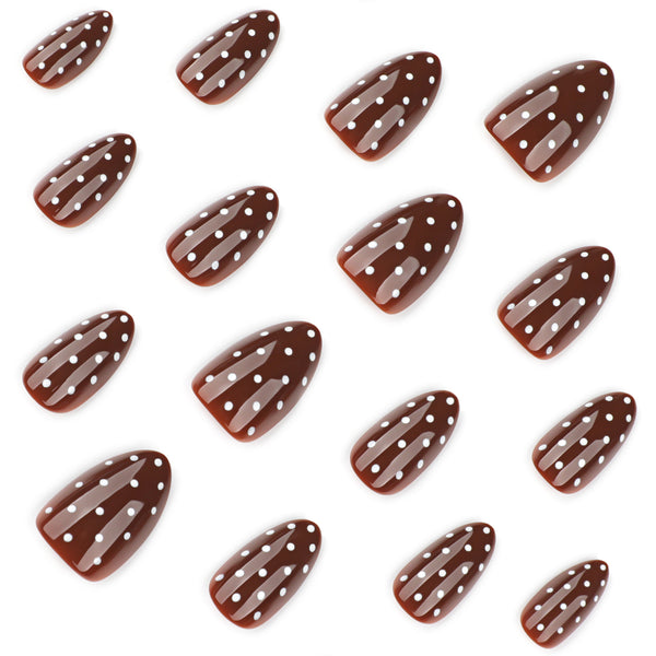 12 Sizes-24 Pcs Press On Nails JP4194