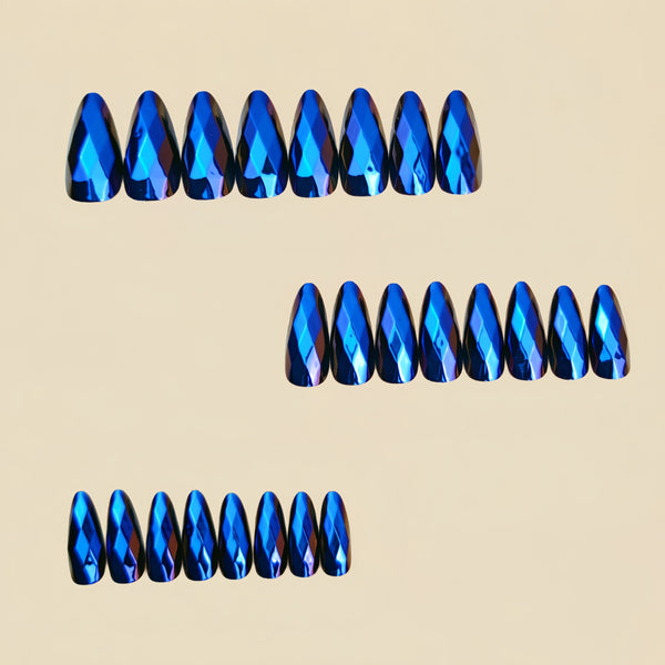 12 Sizes-24 Pcs Press On Nails Y1328