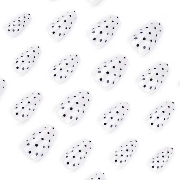 12 Sizes-24 Pcs Press On Nails JP4112