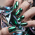 12 Sizes-24 Pcs Press On Nails Y1068